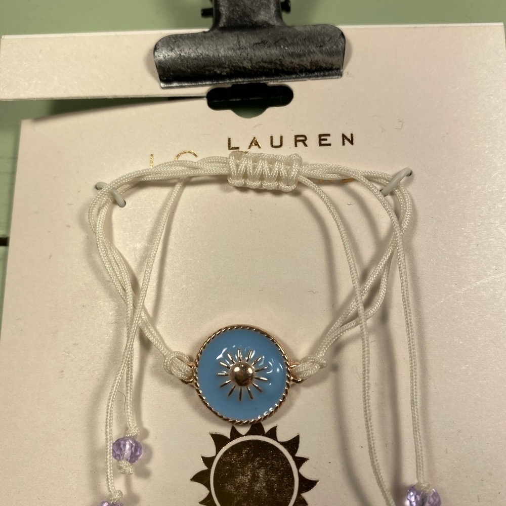๐ LC Lauren Conrad White & Blue Sun Bracelet - Picture 5 of 5